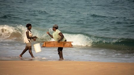 Mol crab fishing Mozambique